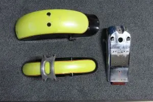 Must-Have Schutzblech Satz Nevada kplt., schwarz/gelb gebraucht