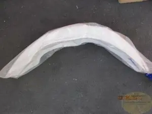 Schutzblech vorn Enduro universal weiß Bestseller