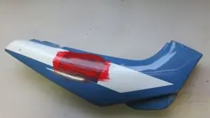 Seitendeckel 750X Polizia rechts gebraucht Markenware