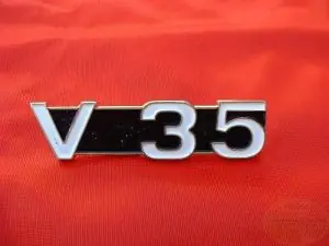 Seitendeckelemblem V35Metall Sonderangebot