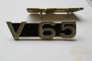 Super-Preis Seitendeckelemblem V65Metall gebraucht