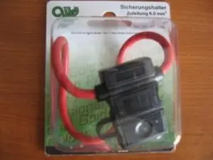 Saisonangebot Sicherungshalter für Flachsicherung 6qmm