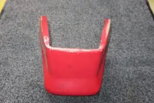 Markenware Sitzbankbürzel V65 Lario rot gebraucht