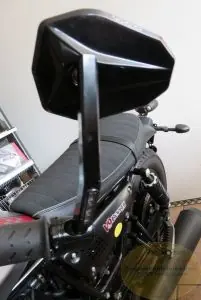 Spiegel Lenkerende Victory schwarz E-geprüft mit LED Blinker Mega-Angebot