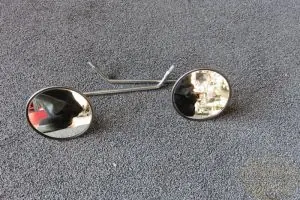 Spiegelsatz LM 1/T3 chrom links+rechts gebraucht Preisreduziert