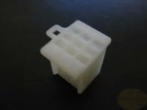 Günstig Stecker Gehäuse 9-Fach Flachsteckhülse 2,8mm