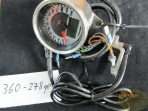 Direktkauf Tacho Digital,rund, ø 64mm,bis 260 km/h E-gepr. gebraucht