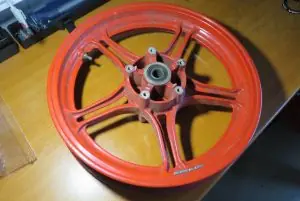 Vorderrad LM 4 rot 16x2,5 Zoll gebraucht Versand Am Gleichen Tag