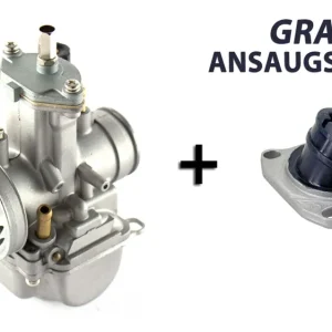 Neuheit Vergaser-/ Ansaugstutzenbundle Motoflow Flat Slide