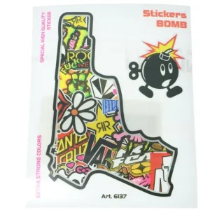 Stickerbomb Sticker Top-Angebot