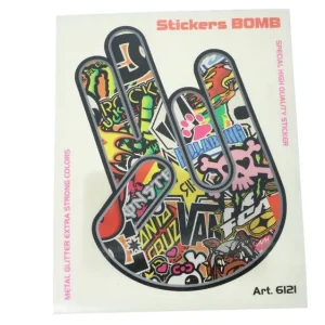 Echt Stickerbomb Sticker
