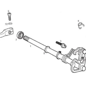 Markenware Befestigungsschraube Schaltsystem Piaggio OEM