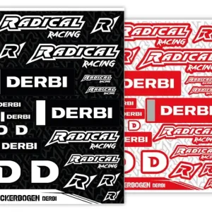 Aufkleberset Radical Racing Solange Der Vorrat Reicht