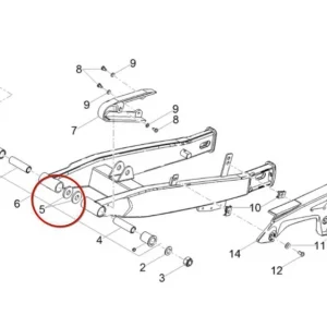 Direktkauf Distanzscheibe Piaggio OEM