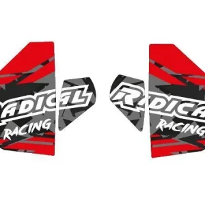 Auspuffdekor Radical Racing "Stripes" Top-Angebot