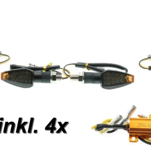 LED- Blinkerbundle Motoflow New Century Black Top-Preis