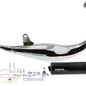 Auspuffanlage Voca Chromed 50/70cc Versand Am Gleichen Tag