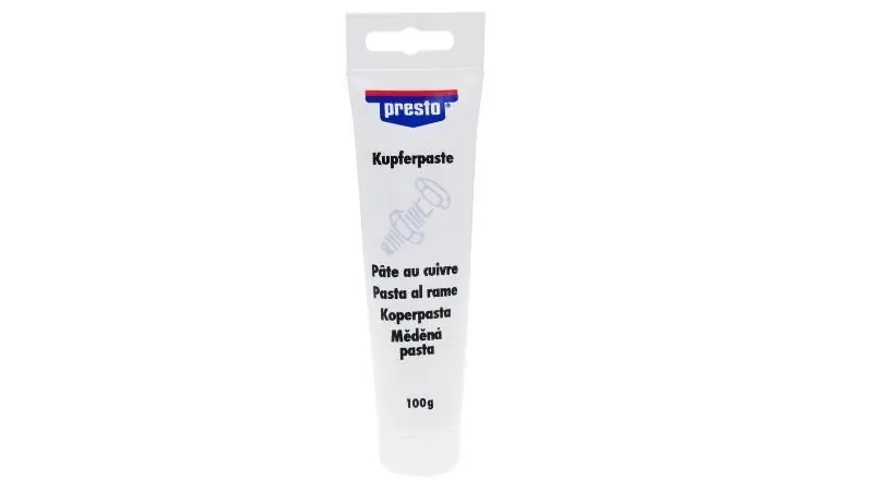 Abverkauf Kupferpaste Presto