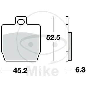 Sonderangebot Revêtement pour scooter TRW-Lucas EC MCB701EC