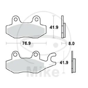 Wochenendangebot Plaquette de frein gauche pour Aeon Cagiva Kawasaki Rex Suzuki Triumph Yamaha