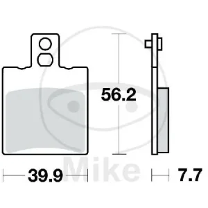 TRW-Lucas EC Scooter Pad MCB708EC Top-Angebot