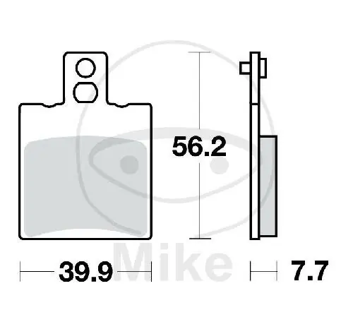 Finale Aktion Tampone per scooter TRW-Lucas EC MCB708EC