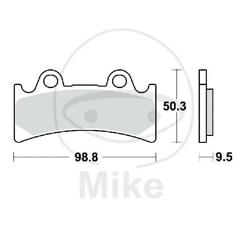 TRW brake pads standard MCB656 Rabatt