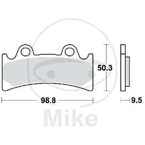 Preisknaller Pastiglie freno TRW Standard MCB656