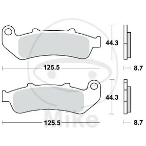 Rabatt Pastiglie freno TRW Standard MCB658