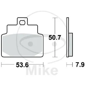 Finale Aktion Revêtement pour scooter TRW-Lucas EC MCB709EC
