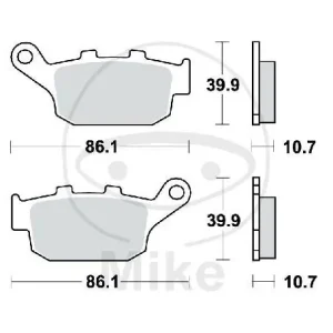 Wochenendangebot Tampone per scooter TRW-Lucas EC MCB585SRM