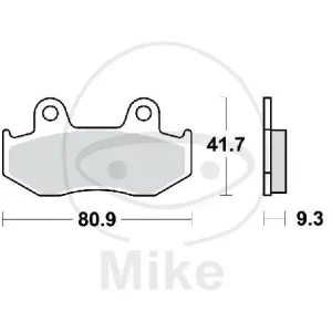 Echt Pastiglie freno TRW Standard MCB685