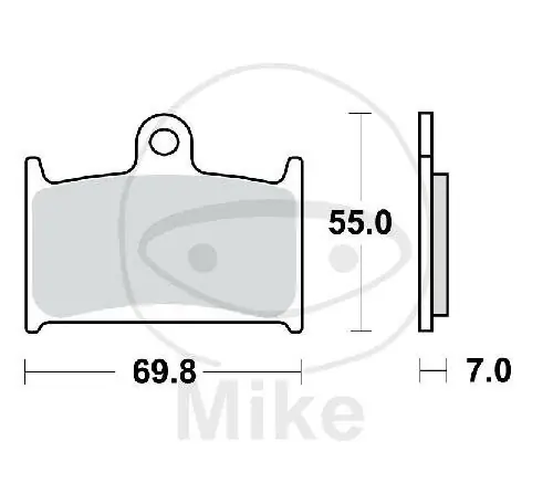 TRW Bremsklötze Standard MCB690 Heißes Angebot
