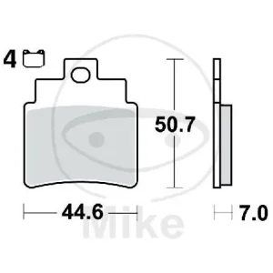 Highlight TRW brake pads standard MCB732