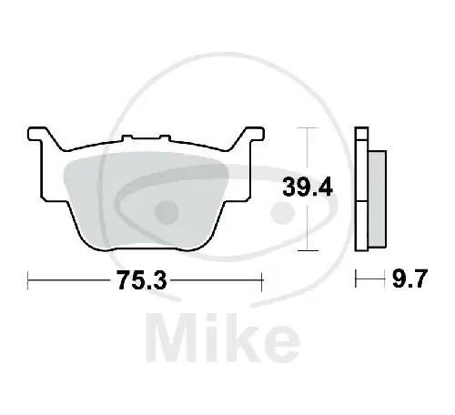 TRW Bremsklotz Satz Sinter SI MCB769SI Must-Have