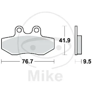 TRW Plaquettes de frein standard MCB774 Top-Preis
