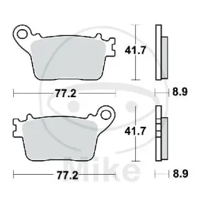 Top-Preis TRW Set di pastiglie freno posteriori Sinter MCB784SH