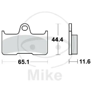 Wochenendangebot TRW Brake pad set Sinter SI MCB756SI