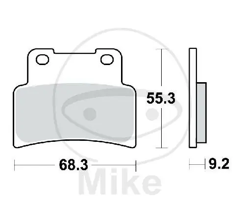 TRW brake pads standard MCB785 Top-Seller