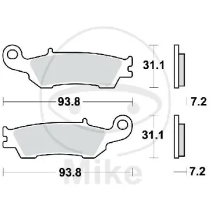 Kostenloser Rückversand TRW Juego de pastillas de freno Sinter SI MCB791SI