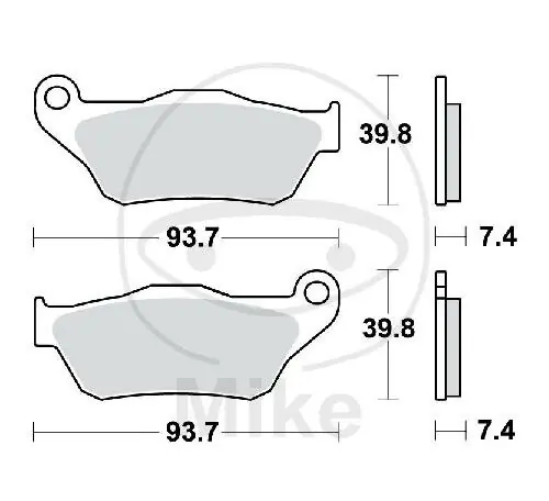 TRW-Lucas EC Scooter Pad MCB786SRM Preisreduziert