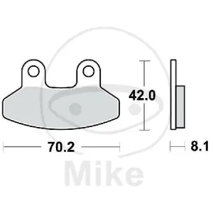 Pastillas de Freno TRW Estándar MCB779 Schneller Versand