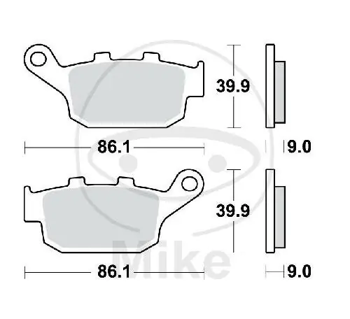 Jetzt Kaufen TRW Bremsklötze Standard MCB841
