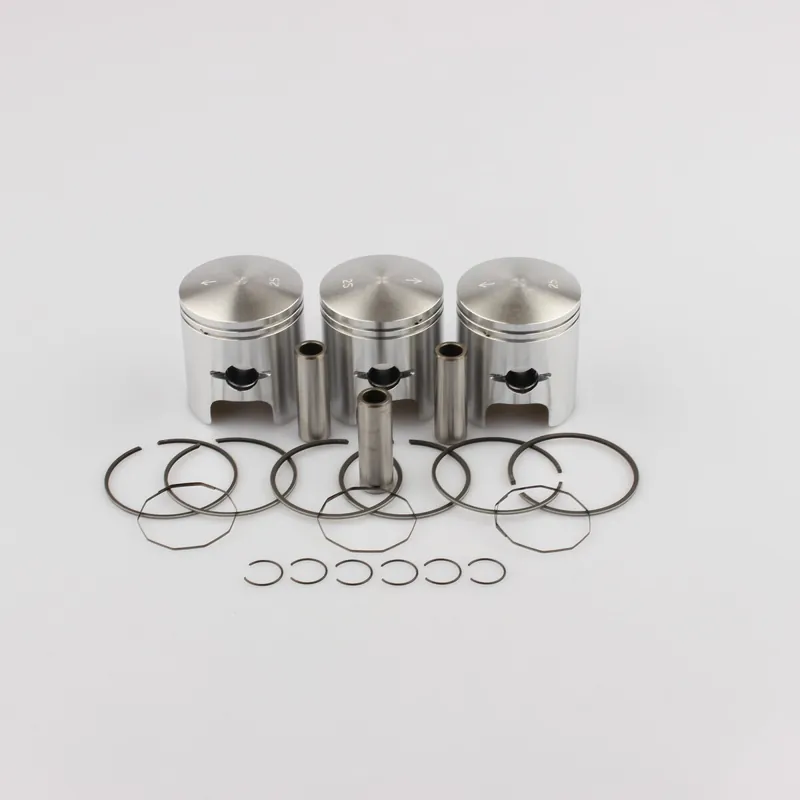 Jeu de pistons complet surdimensionné 1,25 mm pour Kawasaki H1 500 H1 500 Mach 3 Kostenloser Rückversand
