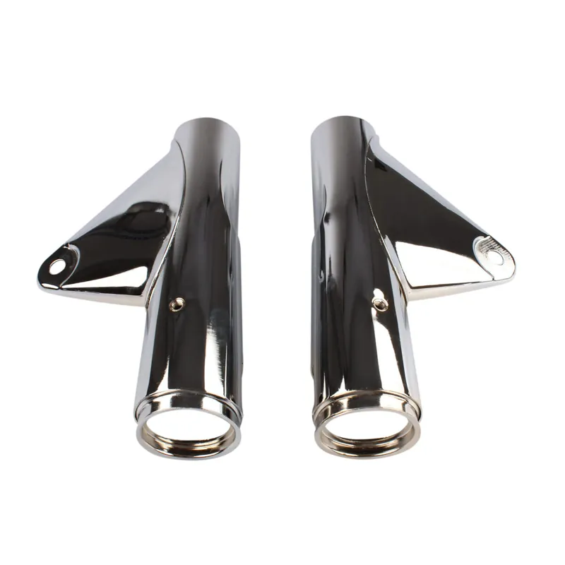 Lampenhalter Set Chrom für Honda CB 750 Four K2 51602-341-670-XW Top-Angebot