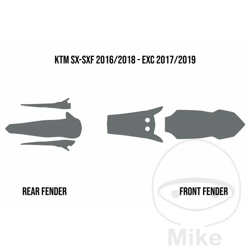 Kit de mousse antisalissure pour KTM EXC 250 300 SX 125 150 250 SX-F 250 450 Garantierte Lieferung