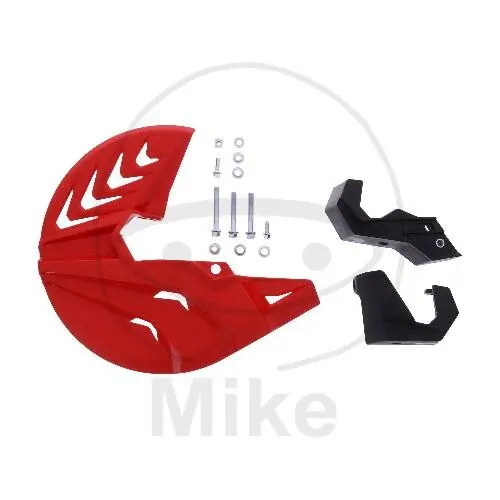 Saisonangebot Brake disc fork protection bottom red 04 black for Honda CRF 250 450 R