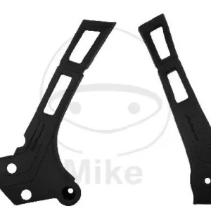 Juego de protección del marco negro para Yamaha YZ 125 250 # 2005-2019 Heißes Angebot