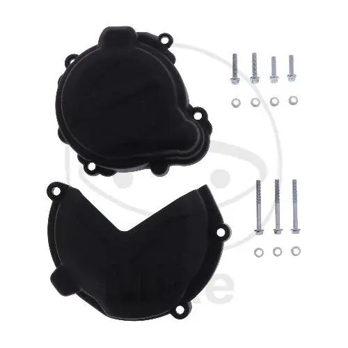Bestseller Set di protezione del coperchio dell'accensione della frizione nero per Beta RR 250 300