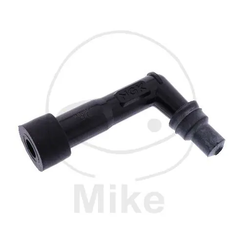 Aktuell Conector de bujía XB05PF 14 mm 102° M4 negro NGK